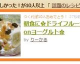 朝食に✿ドライフルーツonヨーグルト✿作り方4写真