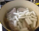 【塩】スペアリブと大根のスープ【胡椒】作り方5写真
