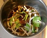 カレーそば風しらたき作り方6写真