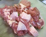 ■鶏肉ときのこのモッツァレラトマトカレー作り方1写真