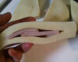 高野豆腐のハムカツ☆揚げても揚げなくても作り方3写真
