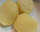 じゃがいもチーズもちベーコン絡め作り方1写真