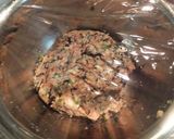 れんこんとひじきの和風あんかけハンバーグ作り方4写真