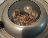 れんこんとひじきの和風あんかけハンバーグ作り方8写真