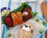 キャラ弁おかず*ゆで卵deラッコちゃん作り方4写真