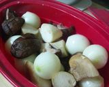 小玉ねぎときのこの簡単マリネ作り方3写真
