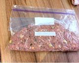 栗と豚肉のマッシュルーム詰めとベーコン巻作り方9写真