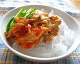 マロニーちゃんでピリ辛ネバネバ麺作り方4写真