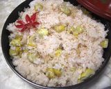 簡単、シンプルな栗おこわ作り方5写真