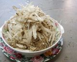 ゴボウ茶作っ茶いました(*´p日q｀*)作り方2写真