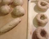 プレ農家めし◆茹でラッカセイのベーグル作り方3写真