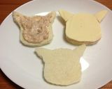ピカチュウサンド弁当作り方2写真