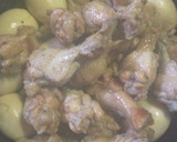 ☆手羽元のこくうま煮☆煮たまご添え作り方4写真