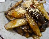 さつまいもの甘酢あん和え♪作り方7写真
