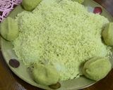 秋はほっこり♪レンジ求肥で＊栗粉餅＊風作り方5写真