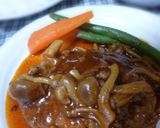 無加水鍋で・煮込みハンバーグ(秋仕様)作り方11写真
