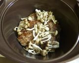 無加水鍋で・煮込みハンバーグ(秋仕様)作り方7写真