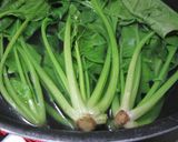 ほうれん草とえびのとろ～りクリ～ム煮作り方1写真