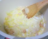 ほうれん草とえびのとろ～りクリ～ム煮作り方5写真