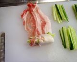 きゅうりの豚肉巻きソテー作り方5写真