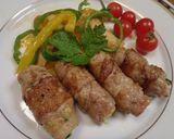 きゅうりの豚肉巻きソテー作り方9写真