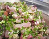 週末漁師　鯵のなめろう作り方7写真