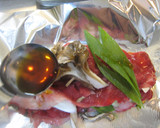 秋のごちそう☆舞茸と牛肉のホイル蒸し作り方3写真