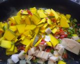 緑黄色野菜のオムレツ作り方5写真