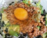 最強☆一人飯！アボカド納豆丼作り方4写真