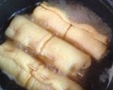 鶏ミンチのキツネロール煮・ニラ餡掛け作り方4写真