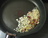 エスニック風　きんぴらそぼろのっけご飯作り方5写真
