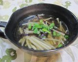 タケノコ・きくらげで酸辣湯風スープ作り方5写真
