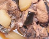 ブリのあらと大根の煮つけ作り方12写真