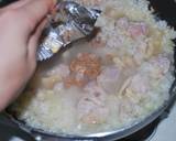 ♡炊飯器で簡単♡料理教室のチキンライス♡作り方4写真