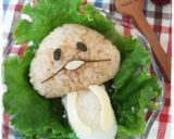 簡単♪キャラ弁＊　なめこ栽培♡んふんふ♪作り方4写真