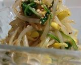 豆もやしと水菜のヘルシーおかず作り方5写真