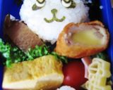 おやすみクマちゃん弁当作り方7写真