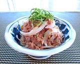 コンビーフと玉ねぎの簡単小鉢♪作り方4写真