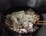 すき焼き風☆具だくさんのつけ麺作り方4写真