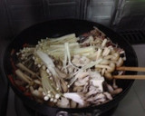 すき焼き風☆具だくさんのつけ麺作り方4写真
