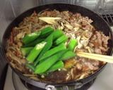 すき焼き風☆具だくさんのつけ麺作り方5写真