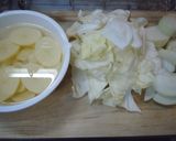 豚肉と野菜のマスタード煮作り方1写真
