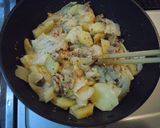 豚肉と野菜のマスタード煮作り方5写真