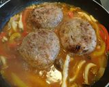 簡単♪ふっくら!煮込みハンバーグ作り方5写真