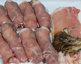 舞茸の豚肉ロール♪作り方2写真