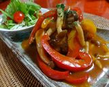 簡単♪ふっくら!煮込みハンバーグ作り方6写真