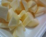調味料なし！さつまいもとリンゴの甘煮作り方2写真