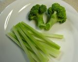 ＊イカと野菜の盛りだくさんスパゲティ作り方2写真