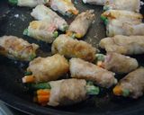 お弁当にも◎簡単♪野菜巻き豚肉の南蛮漬け作り方6写真