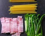 ザルいらず♬ズボラ～専用ナポリタン♡作り方1写真